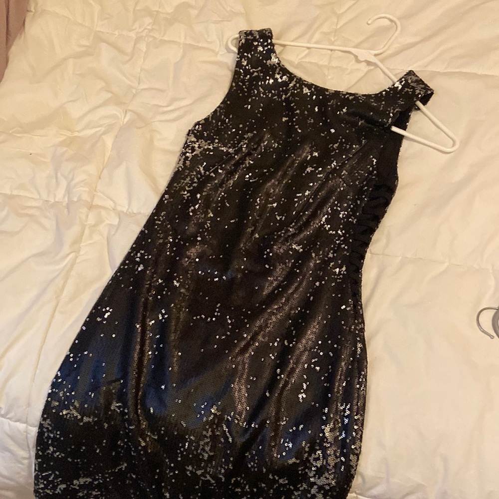 GB sleeveless sparkle dress